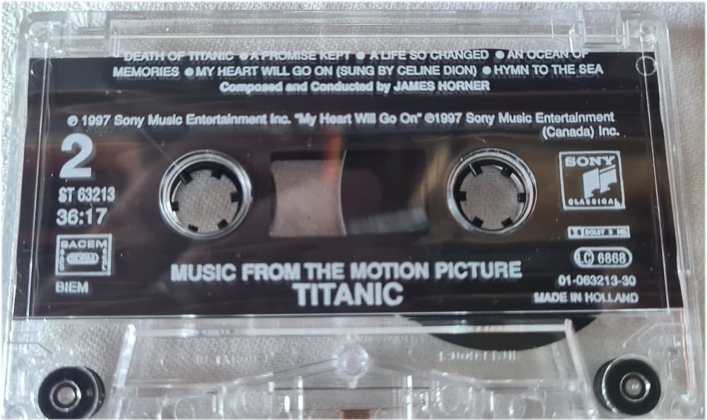 Cassette audio TITANIC Audio et hifi
