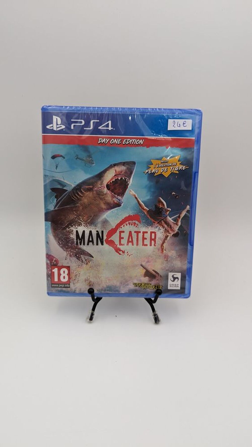 Jeu PS4 Playstation 4 Man Eater Day One Edition neuf blister Consoles et jeux vidéos