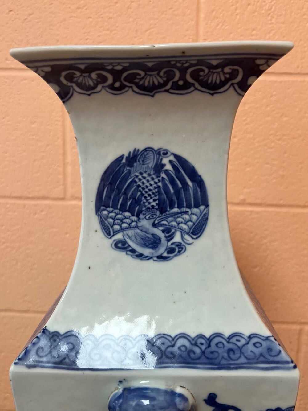 Vase en porcelaine chinoise Décoration