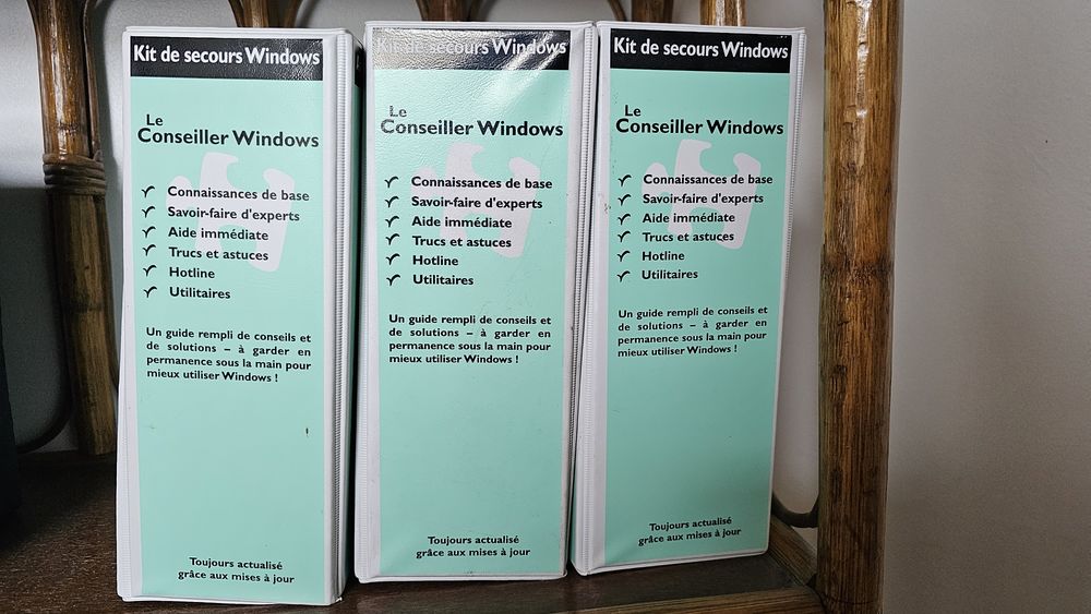 Conseill&eacute; Windows Livres et BD