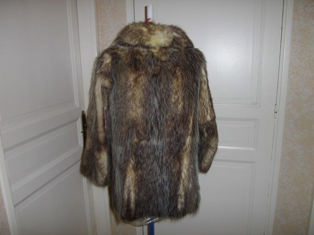 Veste de fourrure en opossum Vêtements
