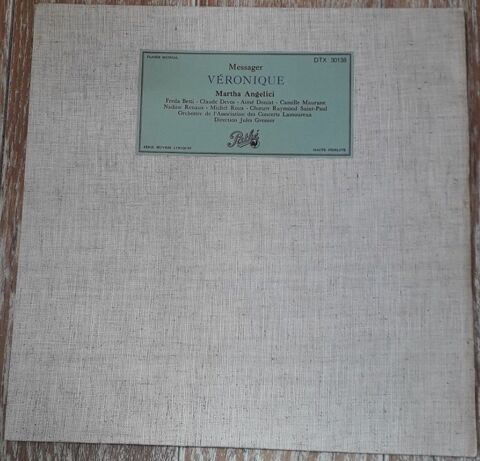 Véronique (Opéra-comique En 3 Actes) [Vinyle LP 33 tours 12  25 Feucherolles (78)