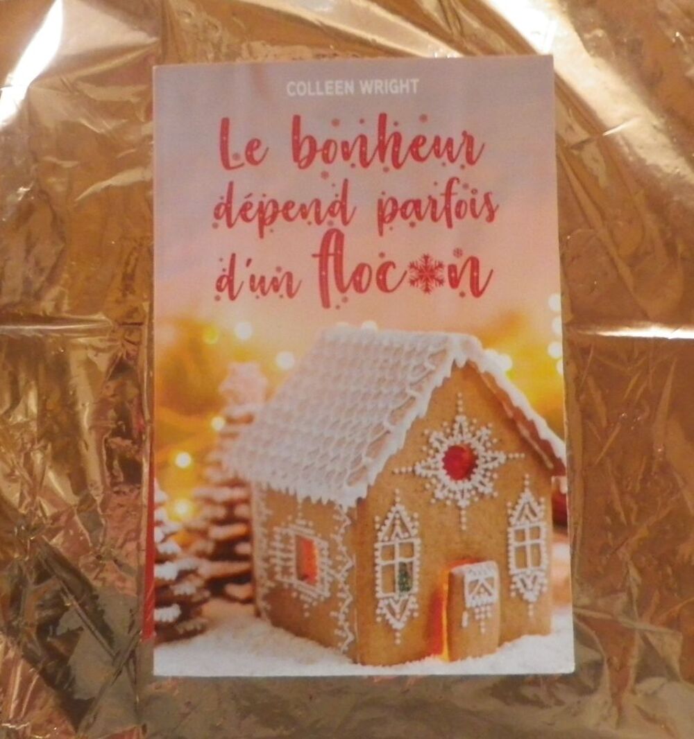 LE BONHEUR DEPEND PARFOIS D'UN FLOCON de Colleen WRIGHT Livres et BD