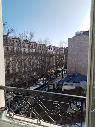 Vente Appartement Paris 20 Gambetta  Studio 16 m² lumineux et  rénové  DPE D Paris 20