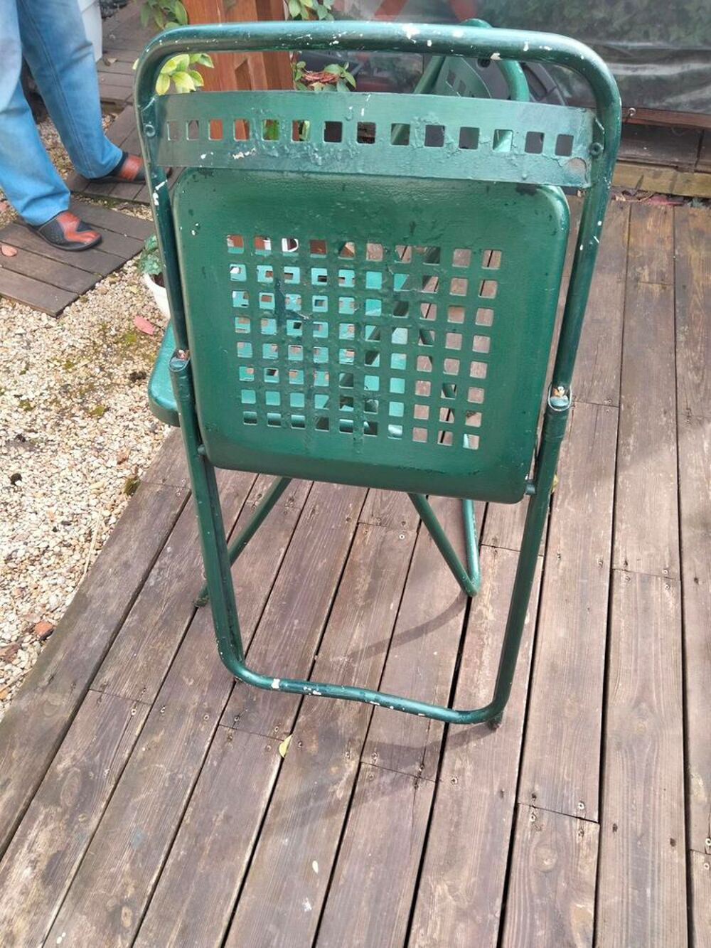 Chaises design en fer Jardin