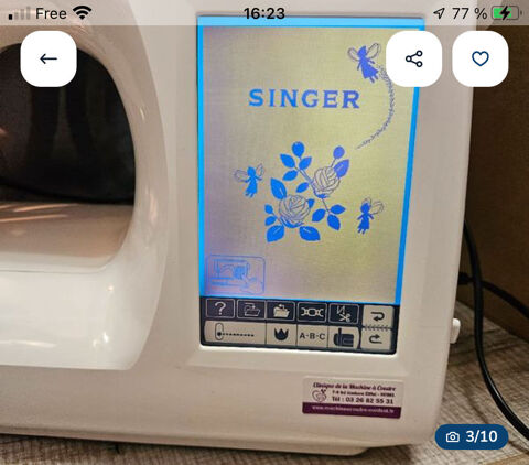Singer Futura 6000  et 7000 350 Sceaux (92)
