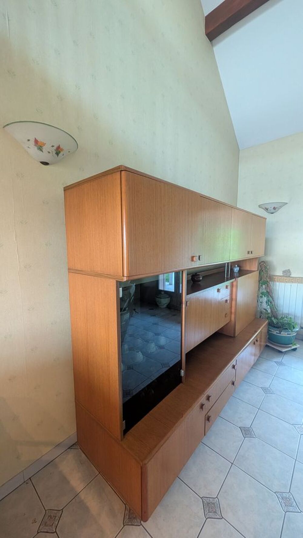 Living Buffet Ann&eacute;es 70 Teck Style scandinave Meubles