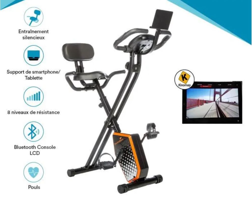 V&eacute;lo d'appartement connect&eacute;. Vélos