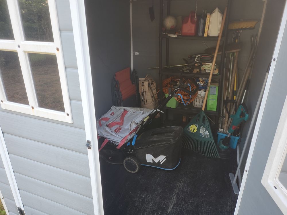 chalet de jardin 4,80m2 avec support dalle 50x50 Jardin