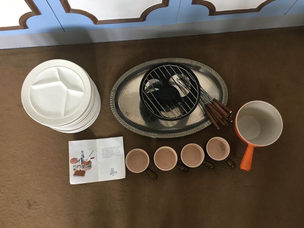 Service &agrave; fondue Cuisine