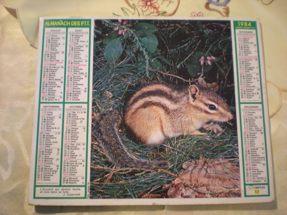 17calendriers PTT 