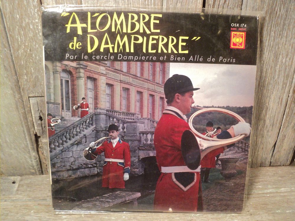 l'Ombre de Dampierre Chasse &agrave; Courre Disque Vinyl 33 Tours
CD et vinyles
