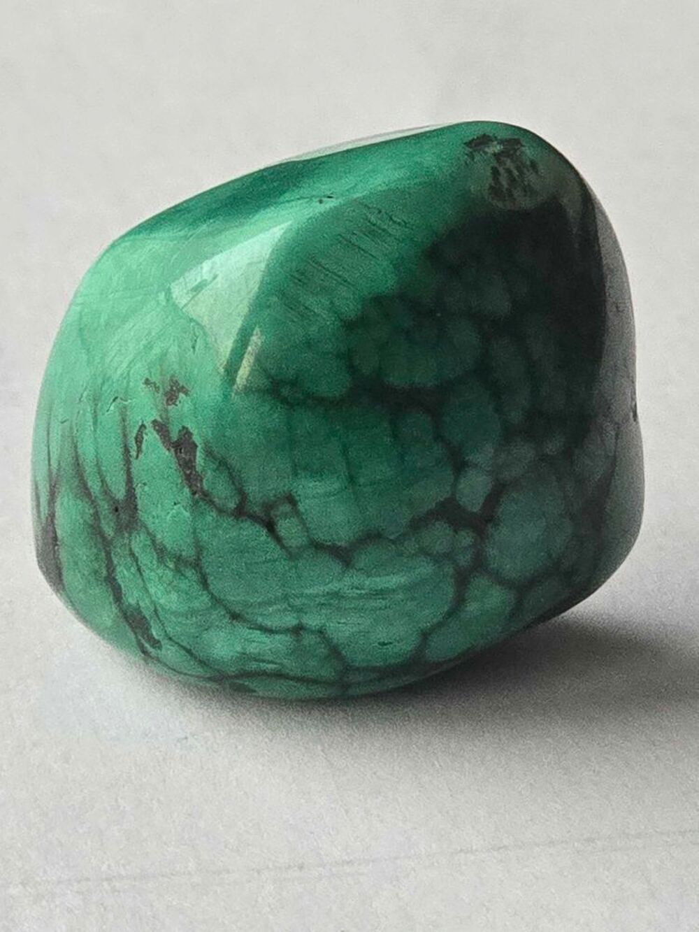 Malachite Polie du Katanga 18g-Pierre Naturelle Congo &amp; Lithoth&eacute;rapie 