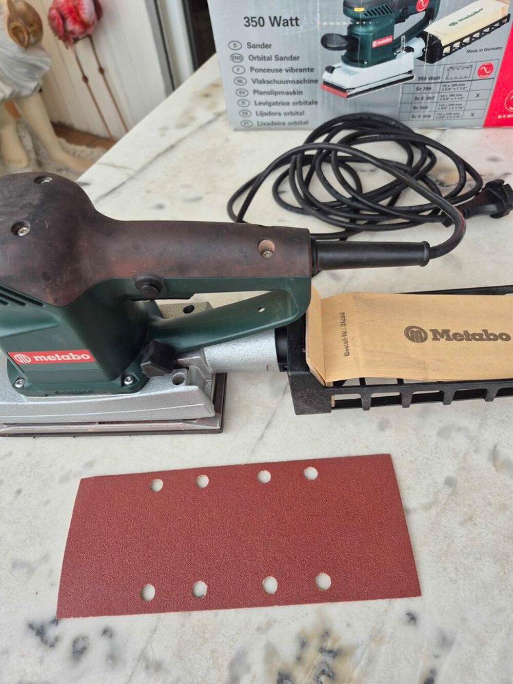 ponceuse vibrante METABO allemand Bricolage