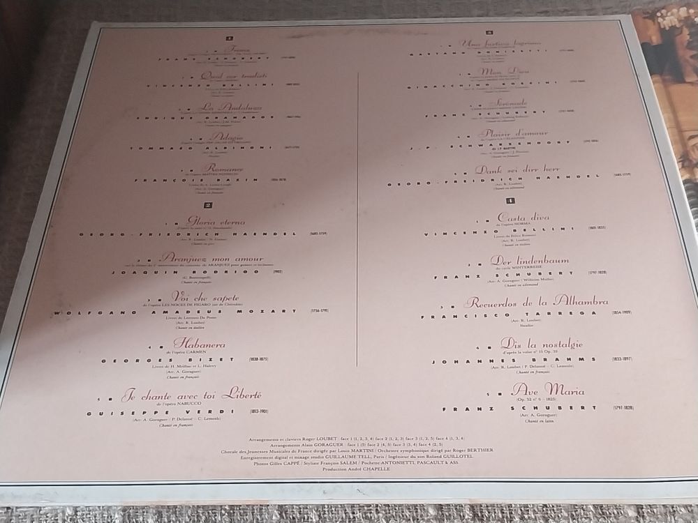 Nana Mouskouri-Classique-Franz-Qual Cor Tradisti-Vinyle CD et vinyles