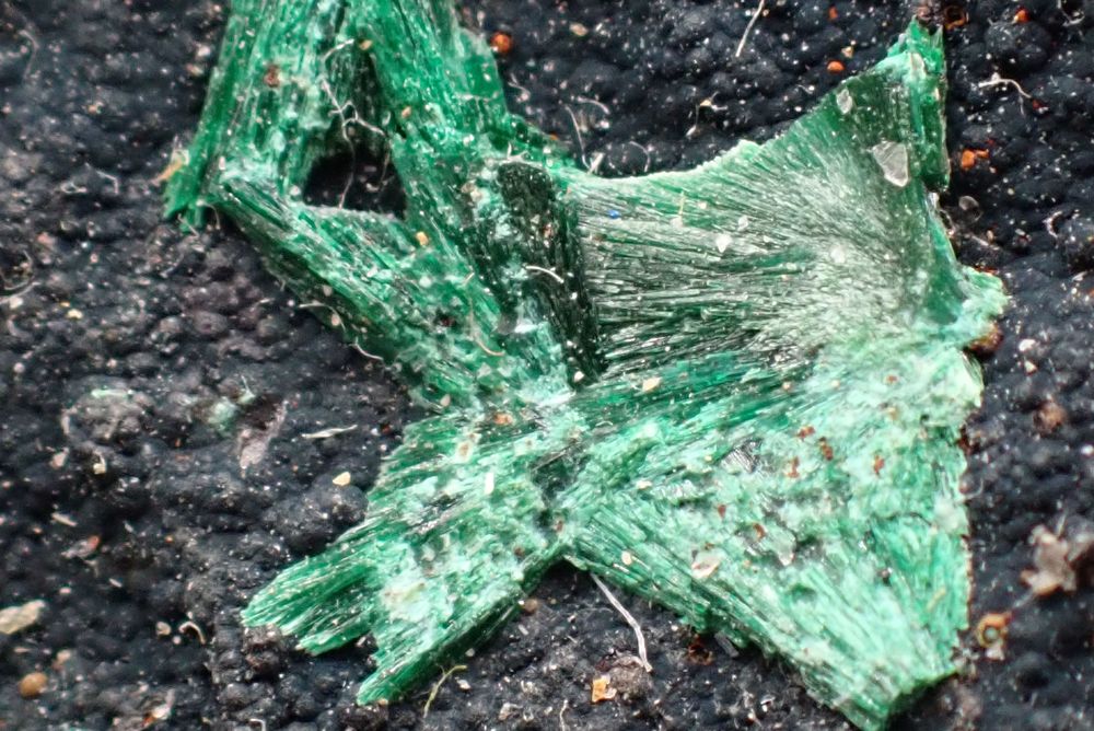 Malachite Le Mazega Saint-Rome-de-Tarn 187gr 102 x 51 x 47 m 