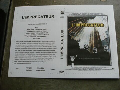 Film :   L 'imprecateur   40 Saint-Médard-en-Jalles (33)