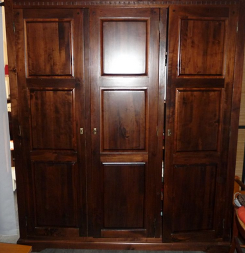   grande Armoire 3 portes, penderie et �tag�res PIER IMPORT 70 Bourges (18)
