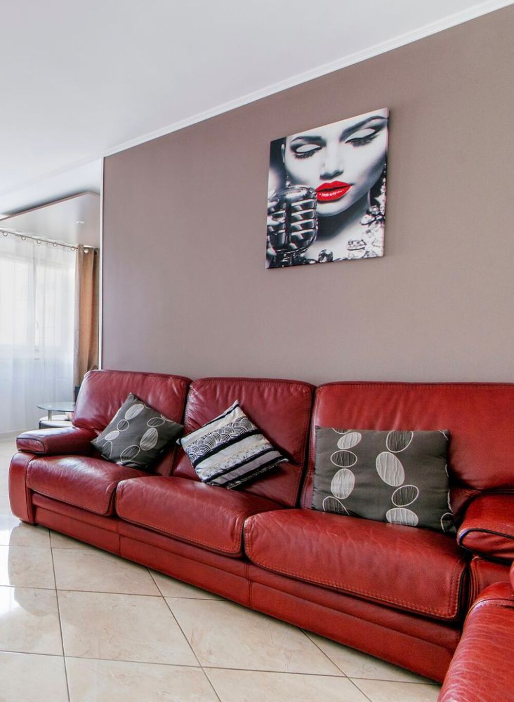 Canape en cuir 2 et 3 places Meubles