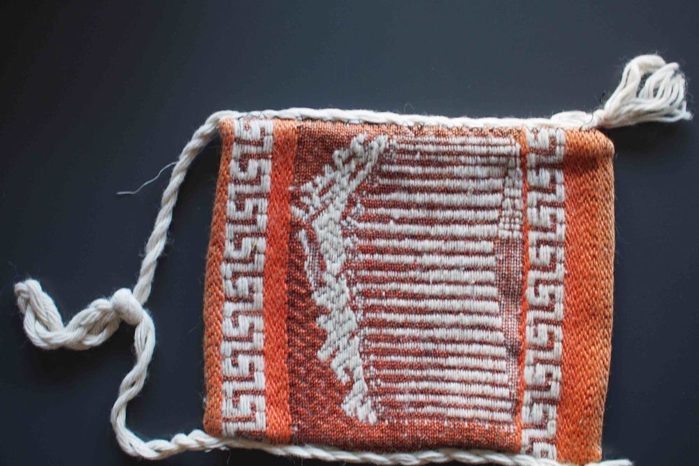 Sac canevas motif grec 