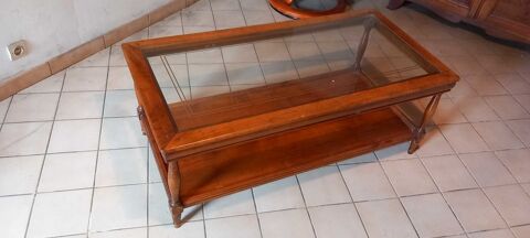 TABLE BASSE BOIS VITRE 50 Poey-de-Lescar (64)