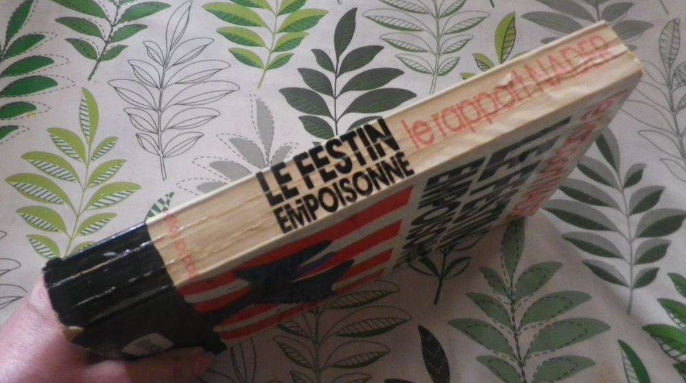 LE FESTIN EMPOISONNE Le rapport NADER Edition Sp&eacute;ciale Livres et BD