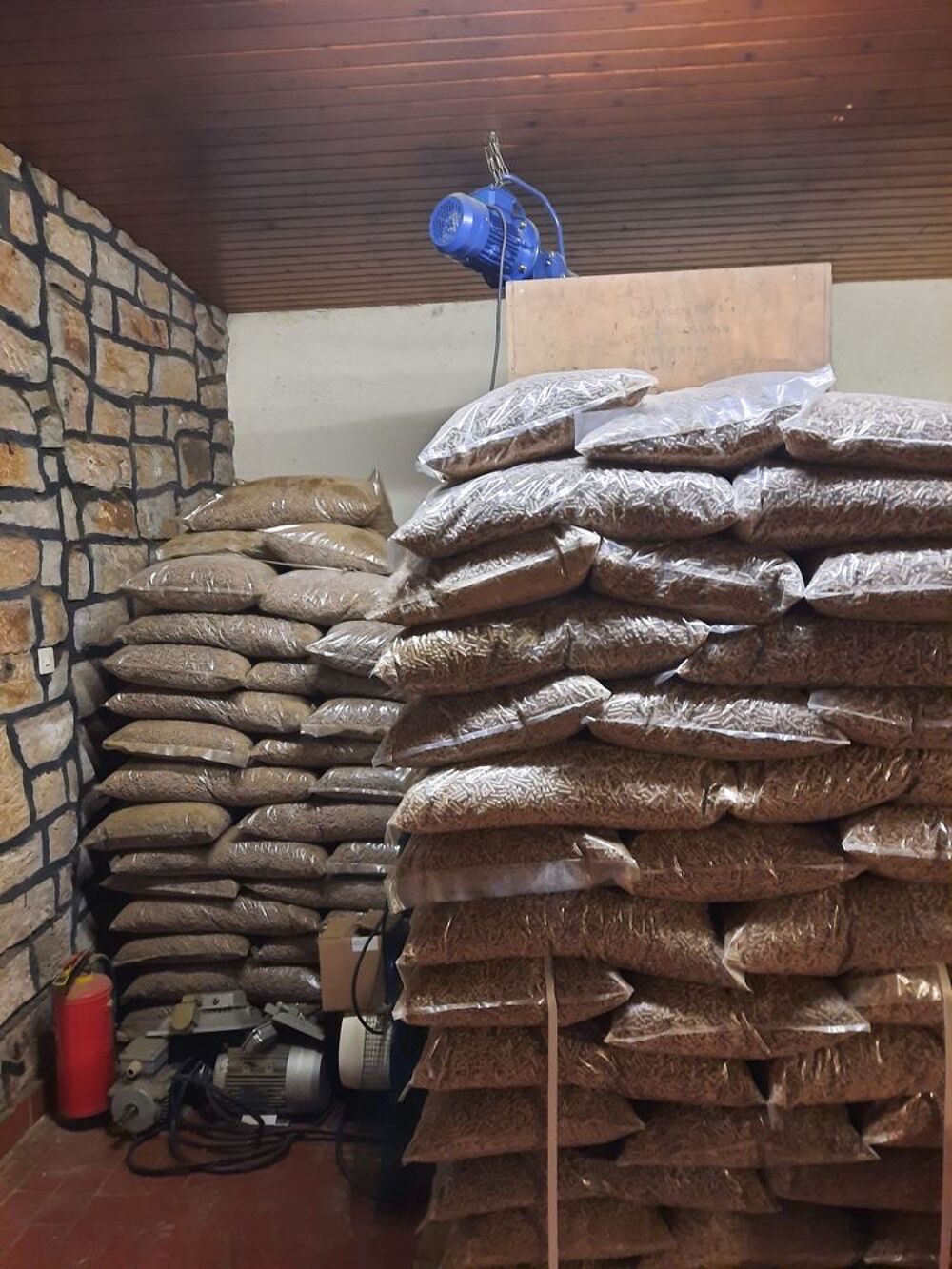 Pellets de chauffage Bricolage