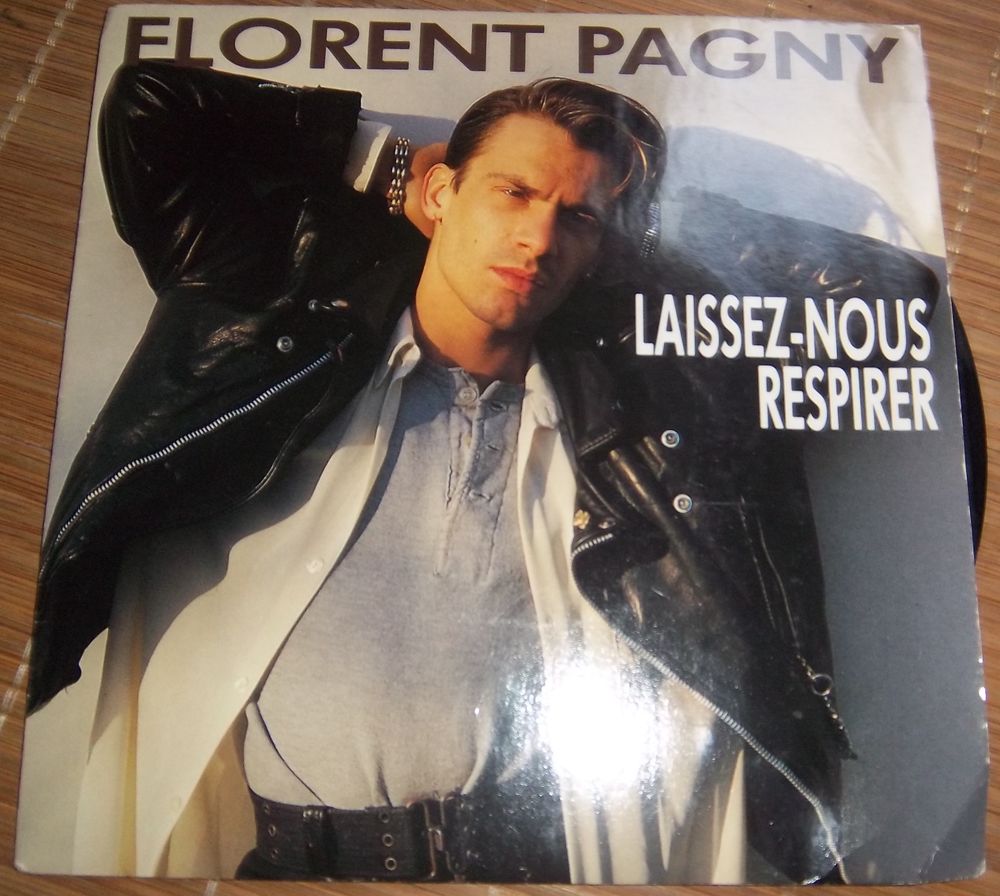 45 tours Florent Pagny laissez nous respirer CD et vinyles