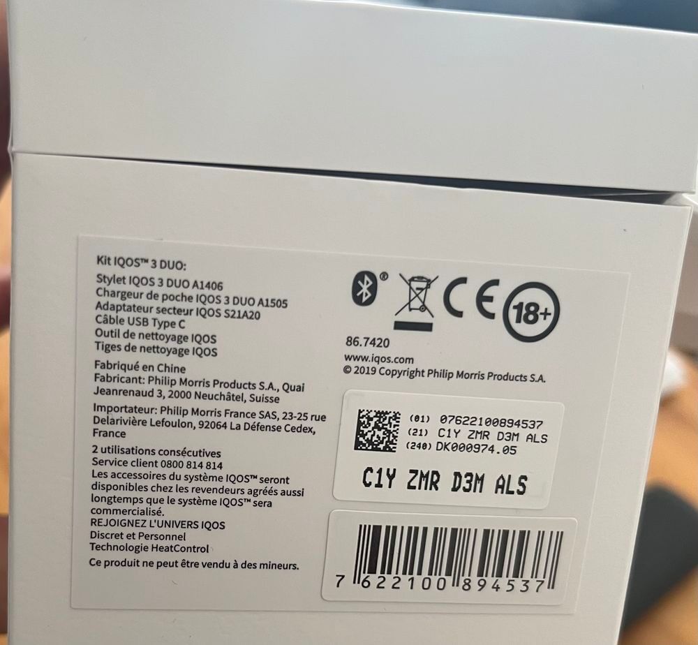 IQOS 3 DUO Matériel informatique