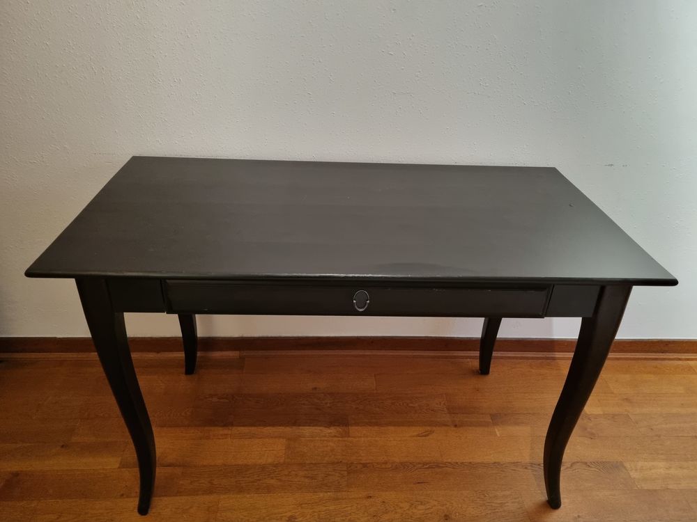 Bureau noir avec tiroir Meubles