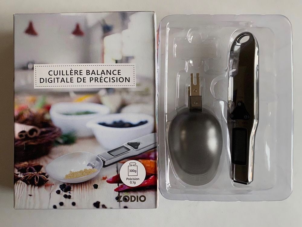 Cuill&egrave;re balance &eacute;lectronique jusqu'&agrave; 300g pr&eacute;cision 0.1g Electroménager