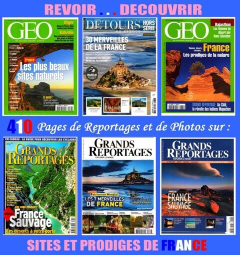 SITES ET PRODIGES - g�o - FRANCE 20 Lille (59)