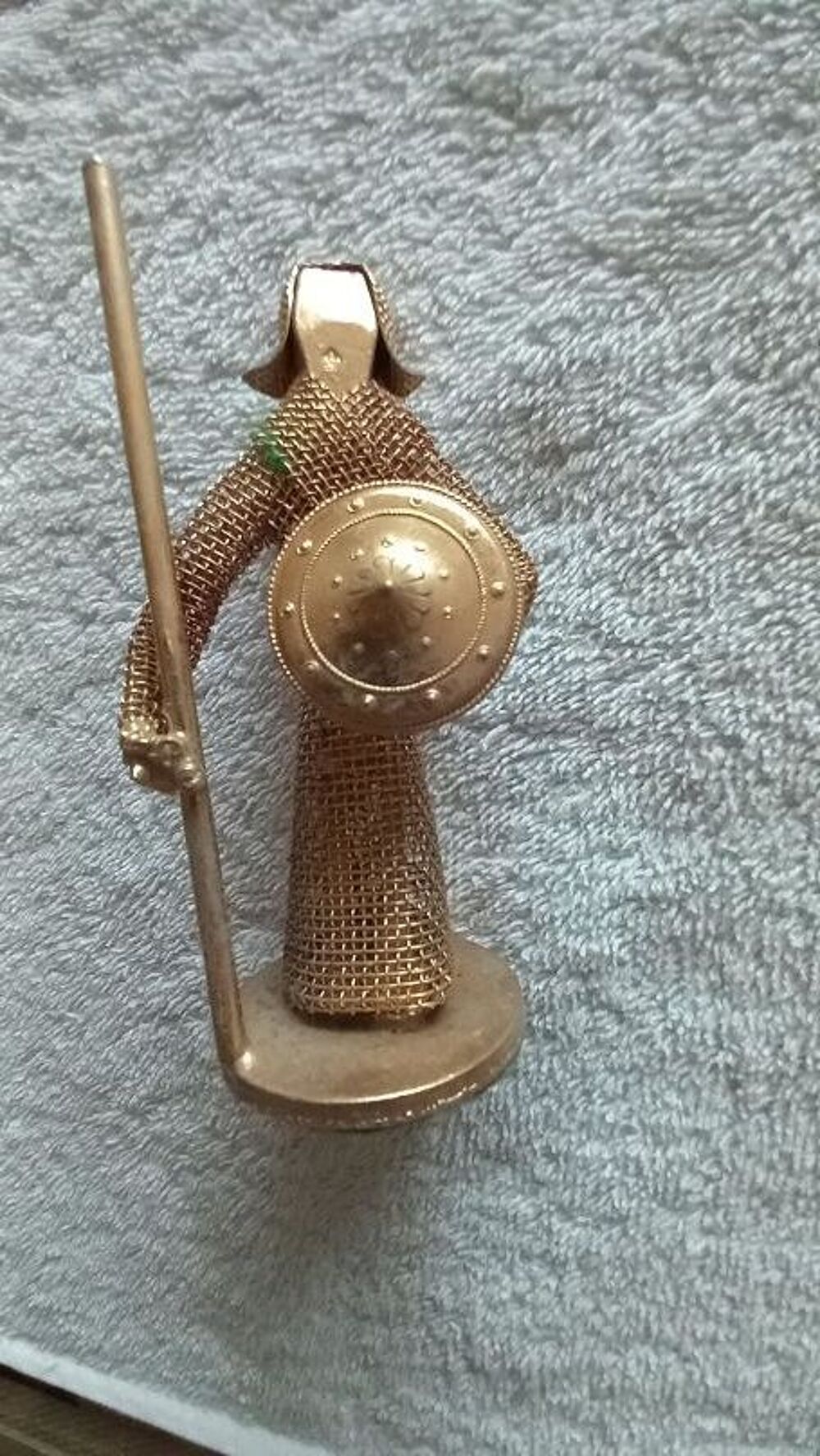 Jeu d'&eacute;checs m&eacute;di&eacute;val m&eacute;tal Jeux / jouets
