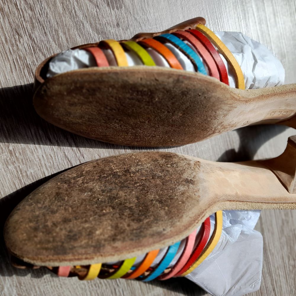 Mules en cuir Chaussures