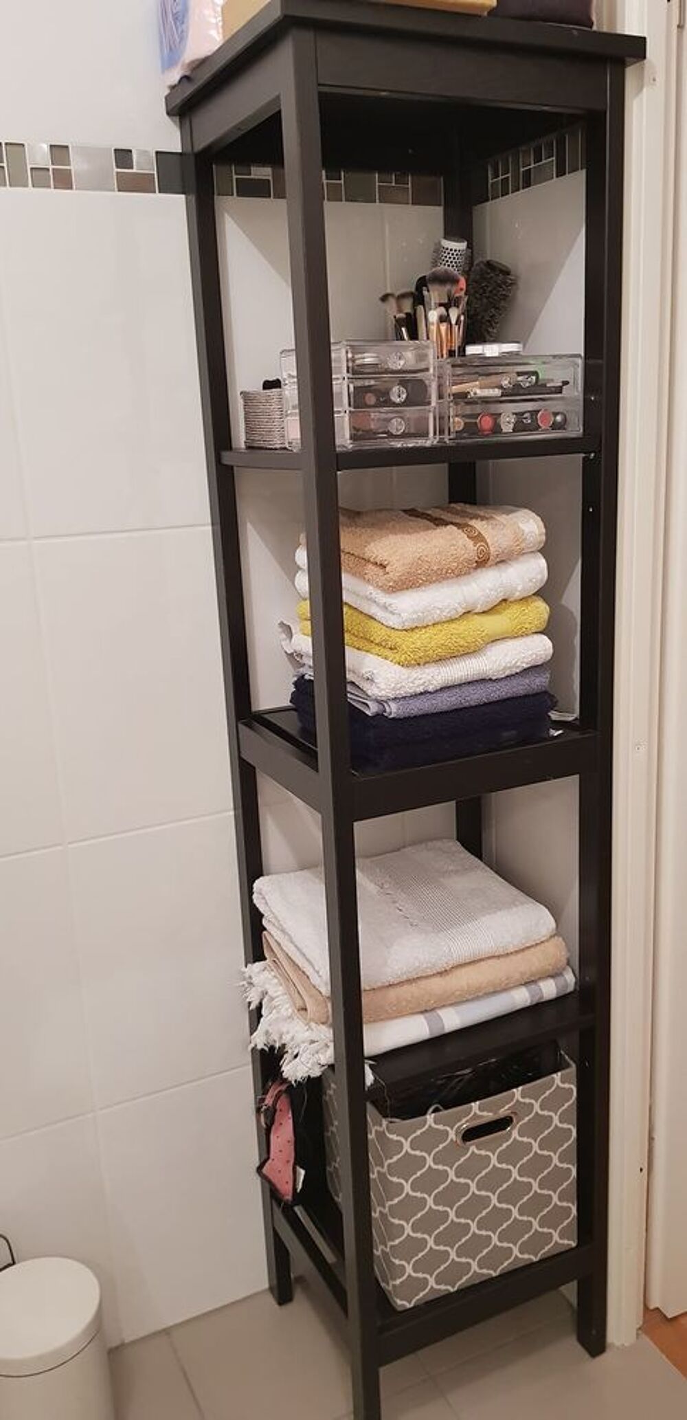 &Eacute;tag&egrave;re salle de bain IKEA noir-brun
Meubles