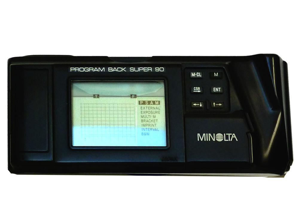 Dos dateur Minolta 90 Photos/Video/TV