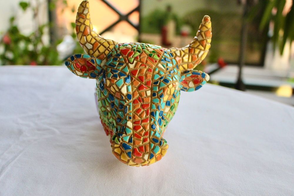 T&Ecirc;TE de "TORO " Décoration