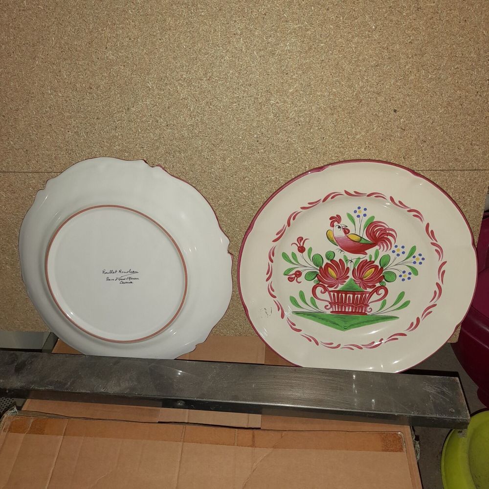 assiettes fa&iuml;ences Cuisine