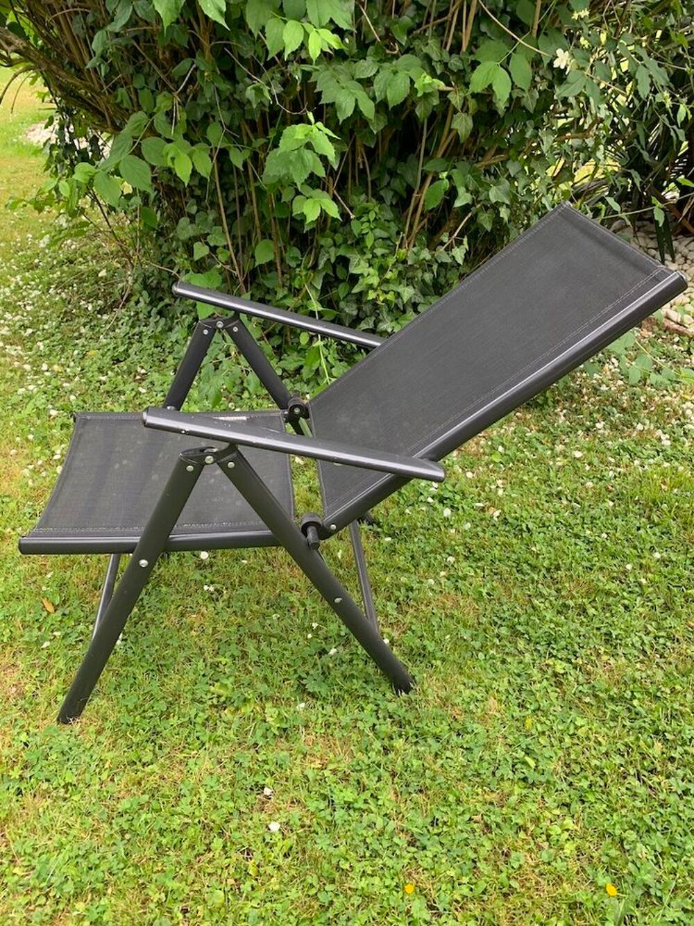 2 Fauteuils chaises de jardin avec accoudoirs Jardin