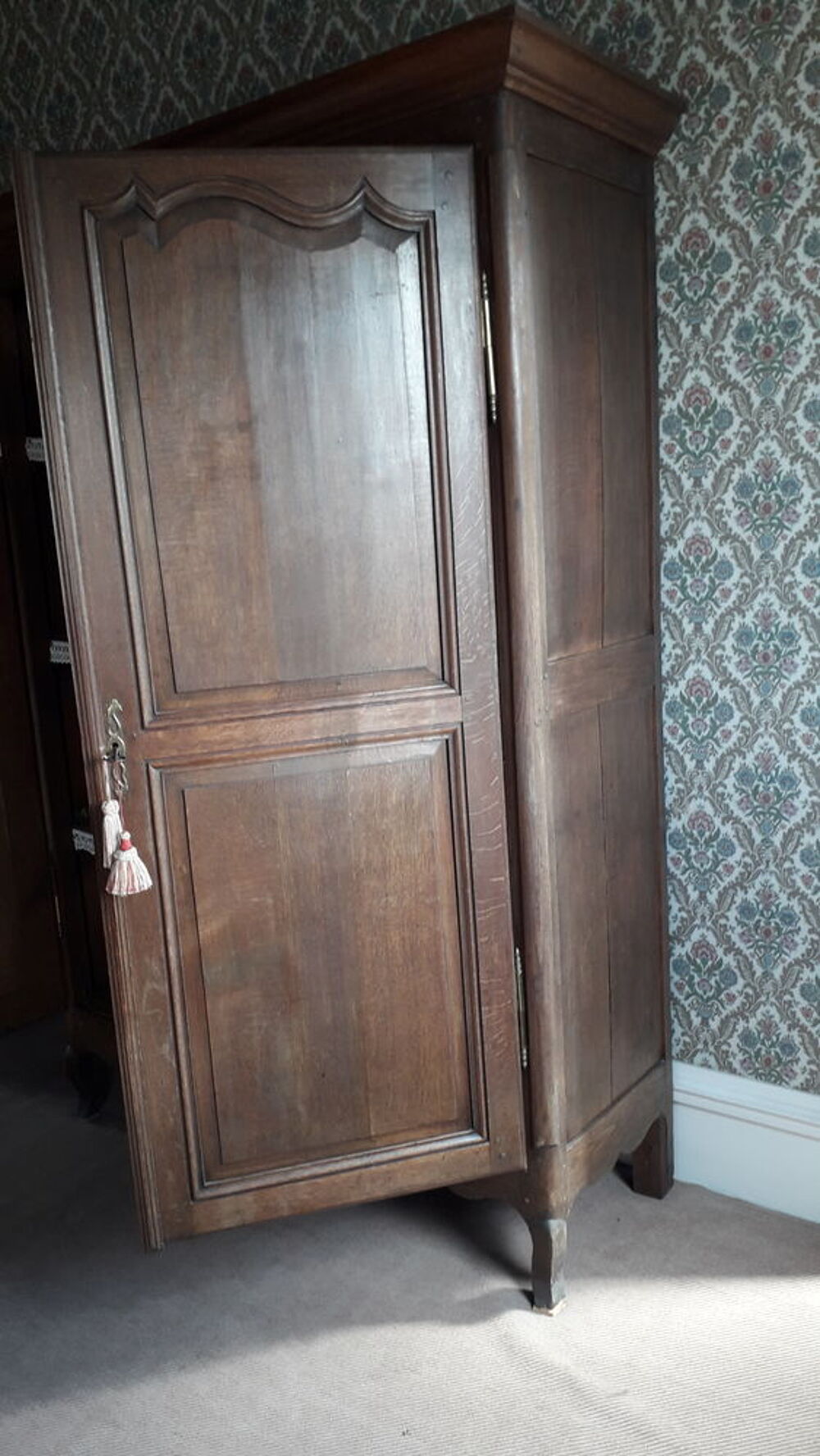 SUPERBE ARMOIRE ANCIENNE BOIS MASSIF Meubles