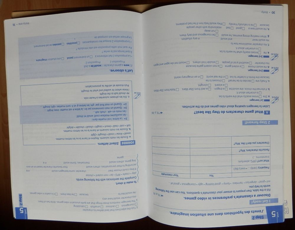 Livre : Let's step in / 3&egrave;me - Workbook 2 : NEUF Livres et BD