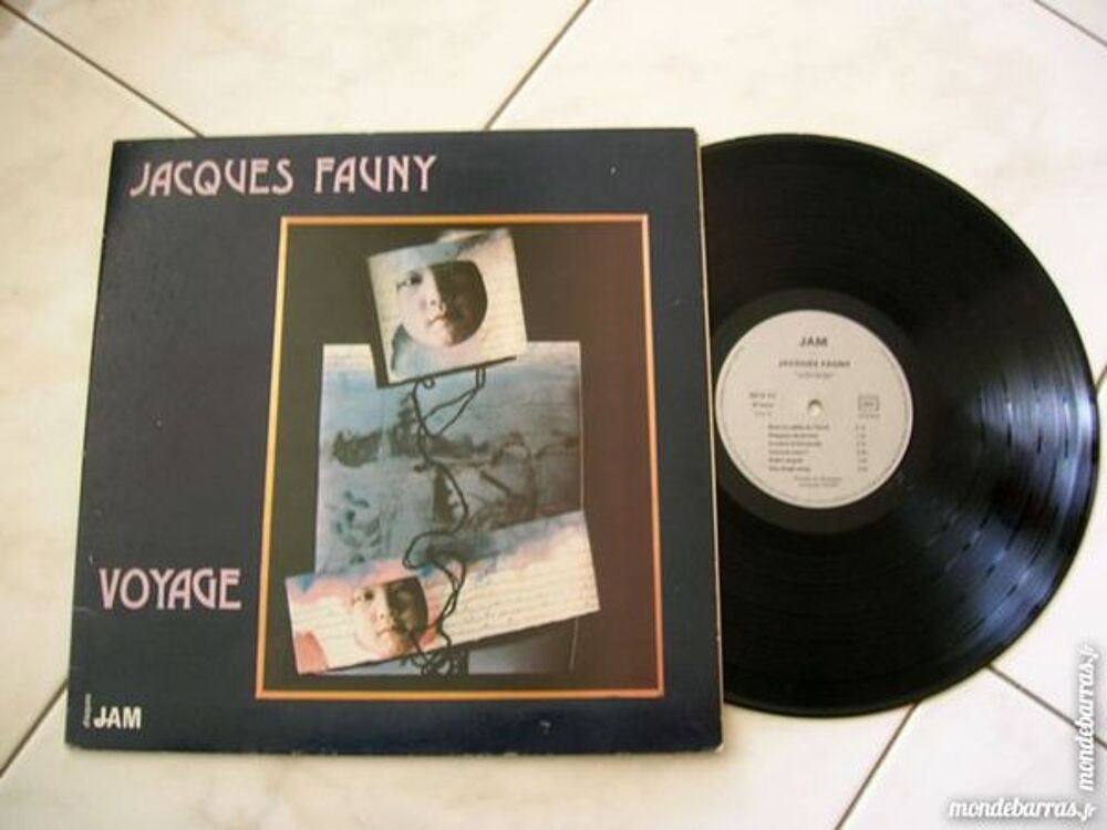 33 TOURS JACQUES FAUNY Voyage CD et vinyles