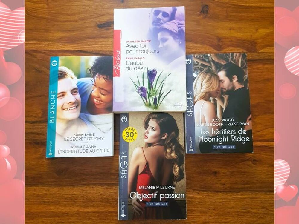 Harlequin Amour passion romance,historique - Lot 14 romans Livres et BD