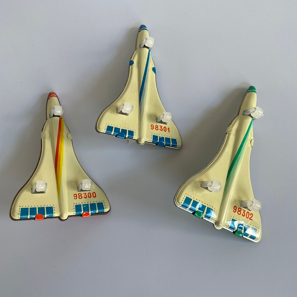 ANCIEN JOUET SOVIETIQUE BOITE 3 AVIONS ?AEROFLOT? CCCP VINTA 