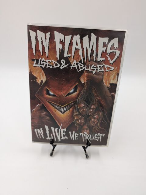 Film DVD In Flames Used & Abused in Live we Trust en boite 2 Vulbens (74)