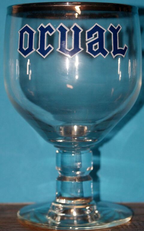 6 verres collector ORVAL 60 Montcy-Notre-Dame (08)