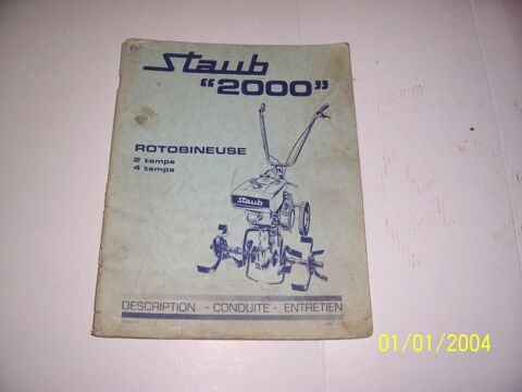 manuel rotobineuse staub 2000 25 Chavannes (18)