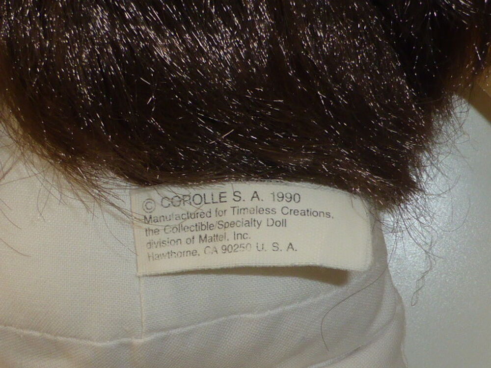 Corolle poup&eacute;e Marie Corolle 30 cm 1990 
