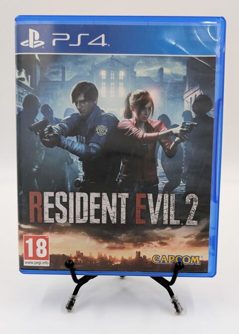   Jeu PS4 Playstation 4 Resident Evil 2 en boite, sans notices 