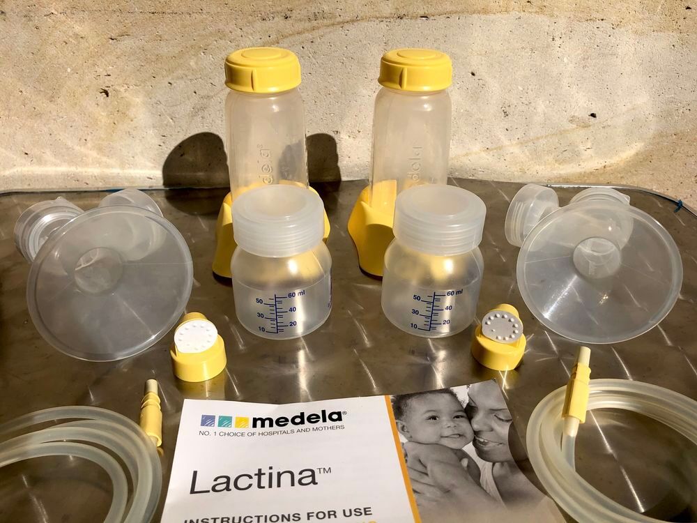 Set double pour allaitement MEDELA. Puriculture